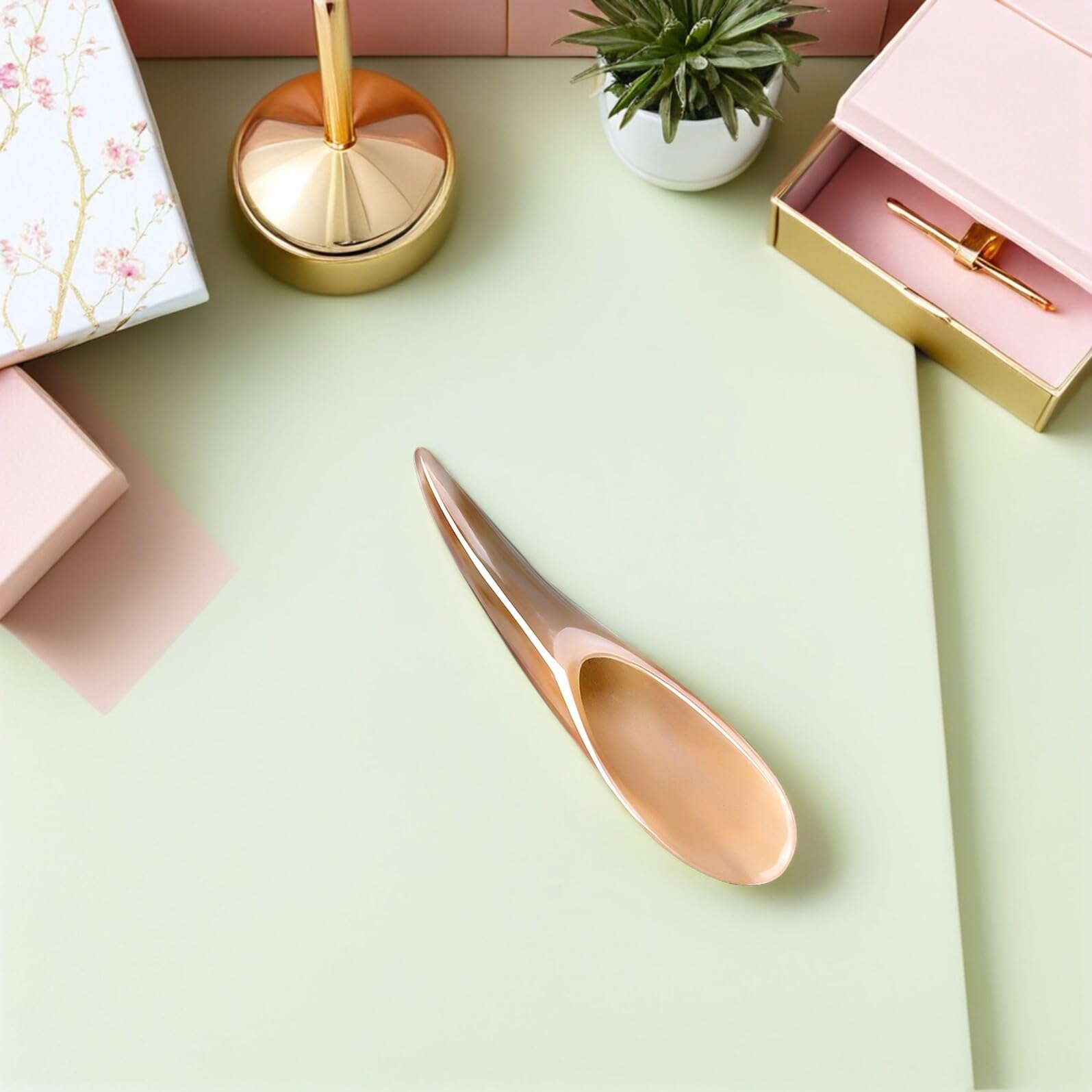 Mikinona 3piezas Tablero de Gua Sha para Masaje Facial Herramienta de Gua Sha Facial de Herramientas de Masaje Cuerno de Buey para Uso Casa y Viajes