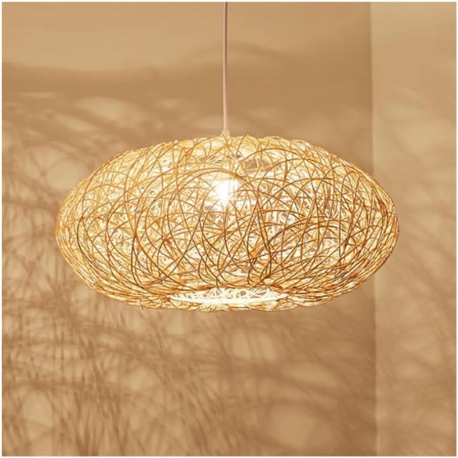 Lampes suspendues en rotin : illuminez une pièce sombre avec style