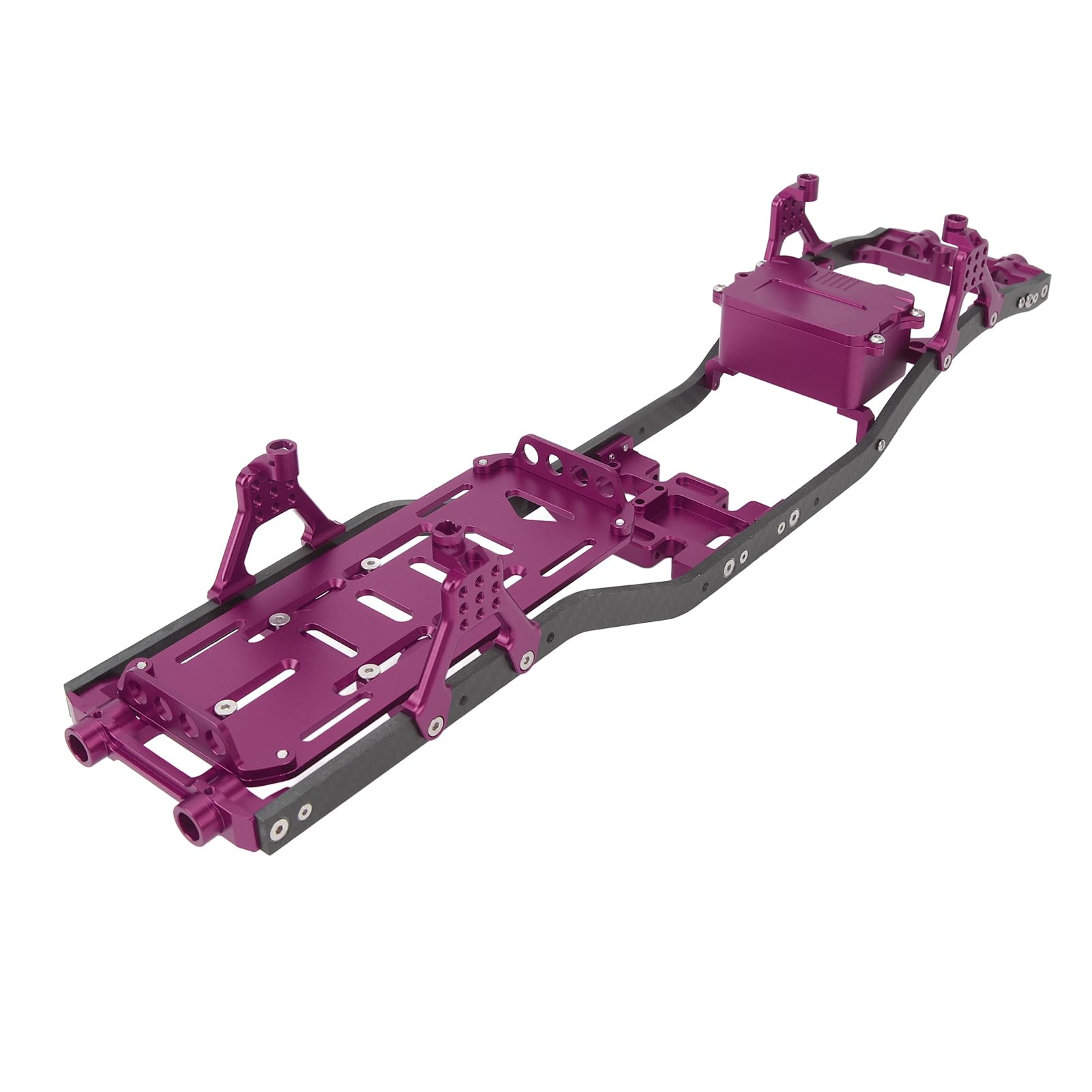 VGEBY RC Chassis Frame Carbon Fiber 1/10 Wheelbase, Chassis Kit for RC
