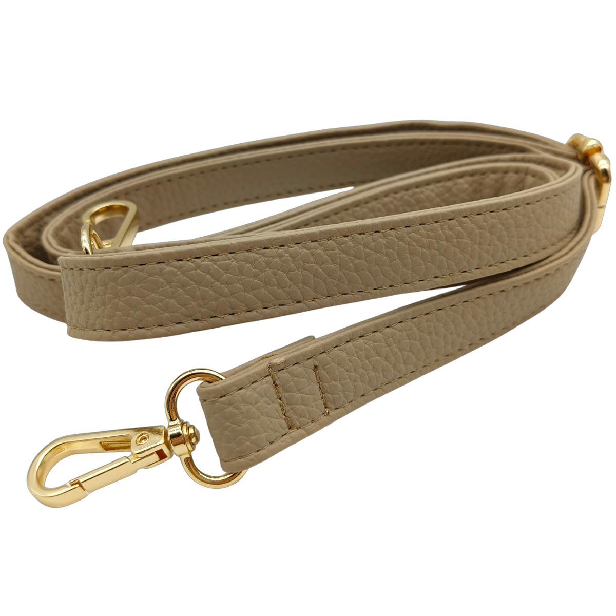 Keriocusi PU Lederriemen für Klein Tasche Beige, Verstellbar