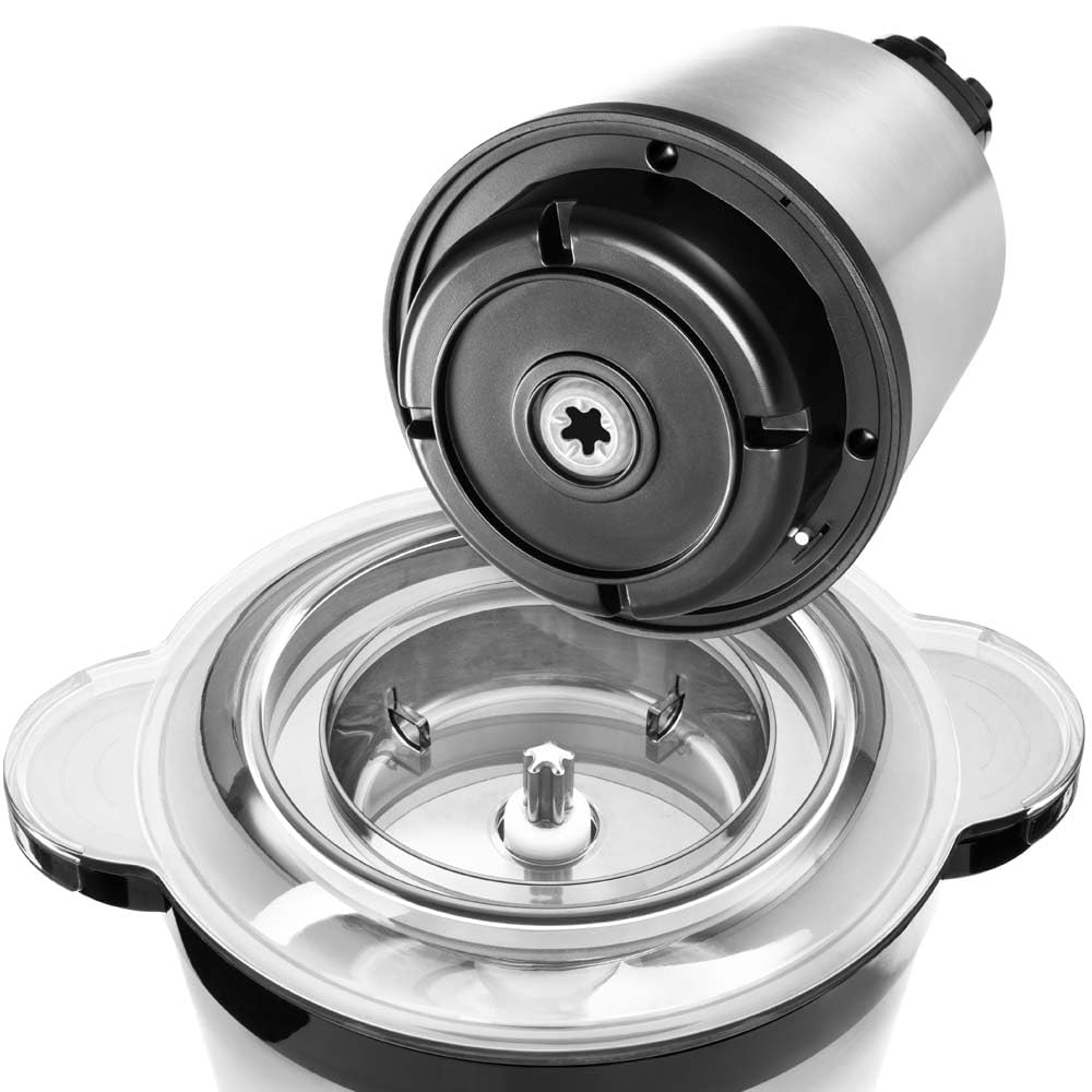 GASTROBACK #40966 Tritatutto Multifunzione Professionale 5 Lt Argento Nero