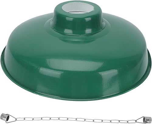 Cabilock Cubierta de lámpara esmaltada, pantalla de lámpara de mesa, 1 juego de pantalla de lámpara industrial vintage, pantalla de lámpara