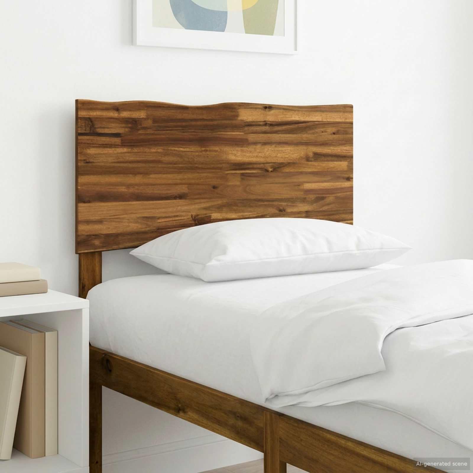 Festnight Bettkopfteil 90 cm Bett Kopfteil Holz Bettrückwand Bed Headboard