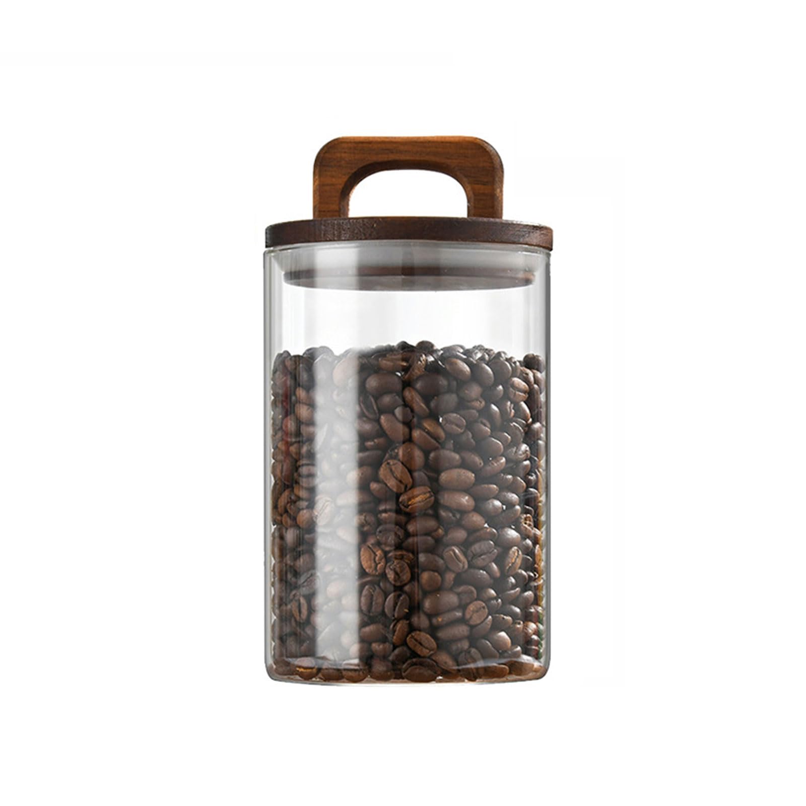 HLTYGWX Récipient en Verre Transparent de Stockage de Cuisine, boîte Alimentaire en Verre scellée sous Vide pour collations (C)