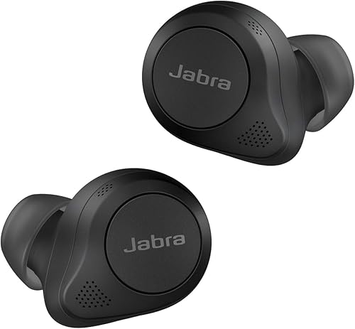 Jabra Elite 85t True Wireless Advanced - Auriculares de cancelación de ruido activos, color negro