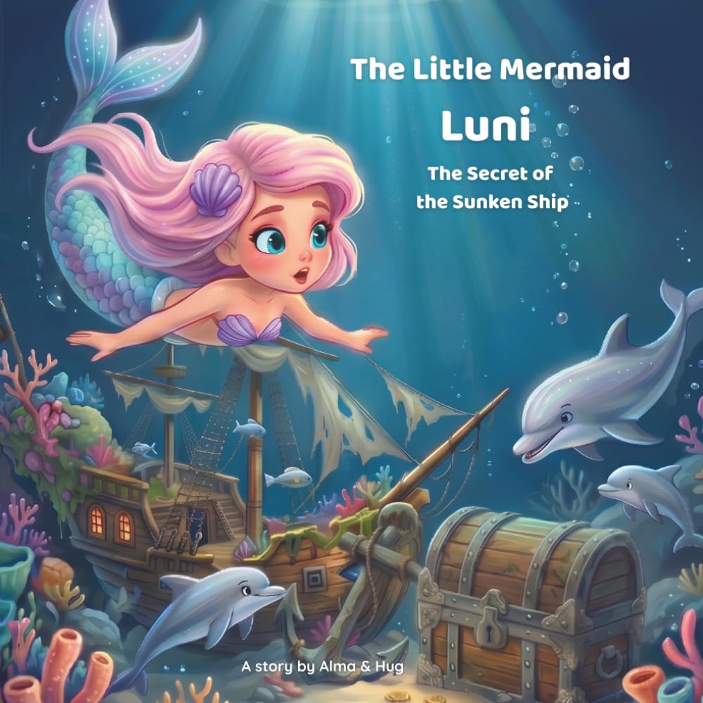 The Little Mermaid Luni – The Secret of the Sunken Ship: A Magical Ocean Adventure About Friendship, Courage, and Discovering True Treasure (The adventures of the little mermaid Luni)