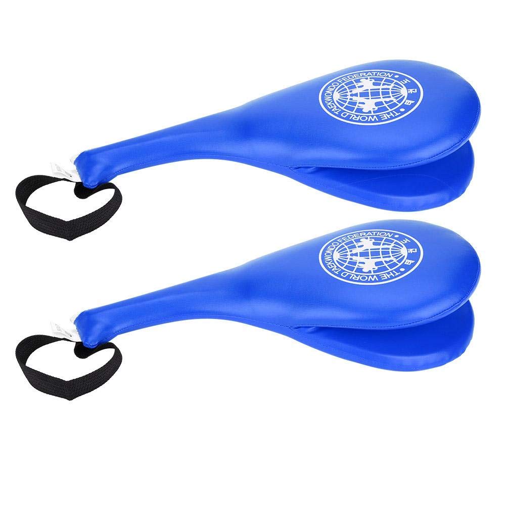 YunirTarget Pad, Wearable Target Pad Taekwondo Kick Target, Punching Training Target for Wing Chun Adult Children Thai Boxing Kick Boxing(blue)