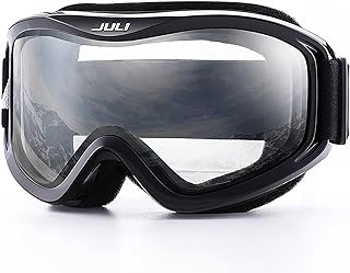 JULI Ski Goggles,Snow Snowboard Goggles Men Women Snowmobile Skiing Skating
