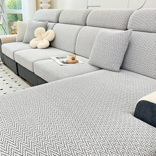 Housses de coussin pour salon et canapé en L modulable