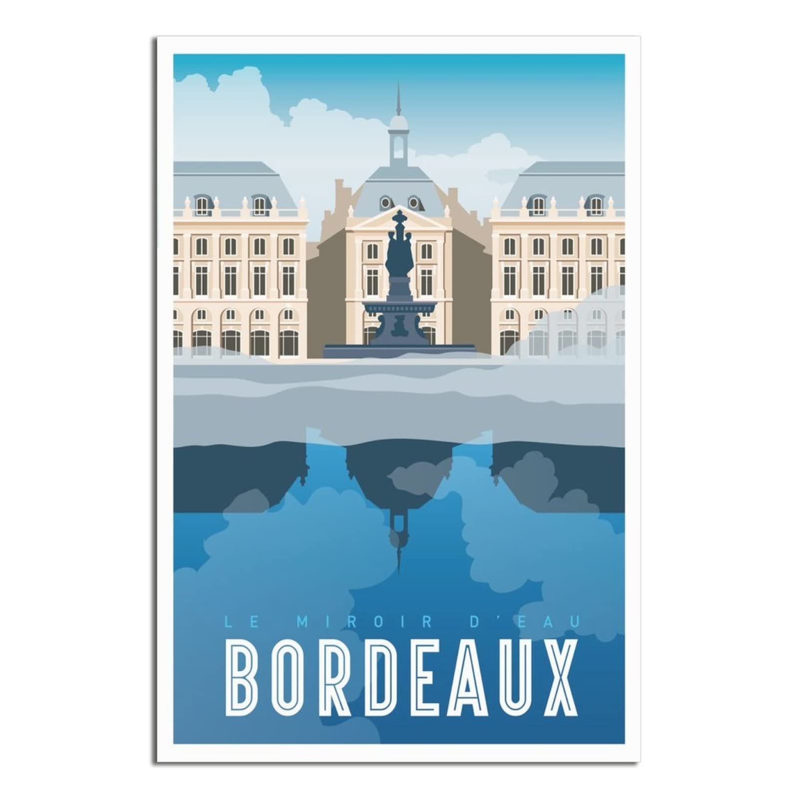2000 piece jigsaw puzzles for adults，Bordeaux France Water Mirror Jigsaw Puzzles 2000 Pieces for Adults Painting Puzzle 2000 Pieces DIY Challenging Puzzles for Adults 100x70cm