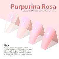 Vista 4 de modelones Fortalecedor de uñas, esmalte de uñas rosa brillante, reparación de uñas para uñas dañadas, endurecedor de secado al aire, esmalte