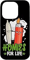 Vista 17 de Homies for Life Marijuana Weed Cannabis 420 - Carcasa para iPhone 17