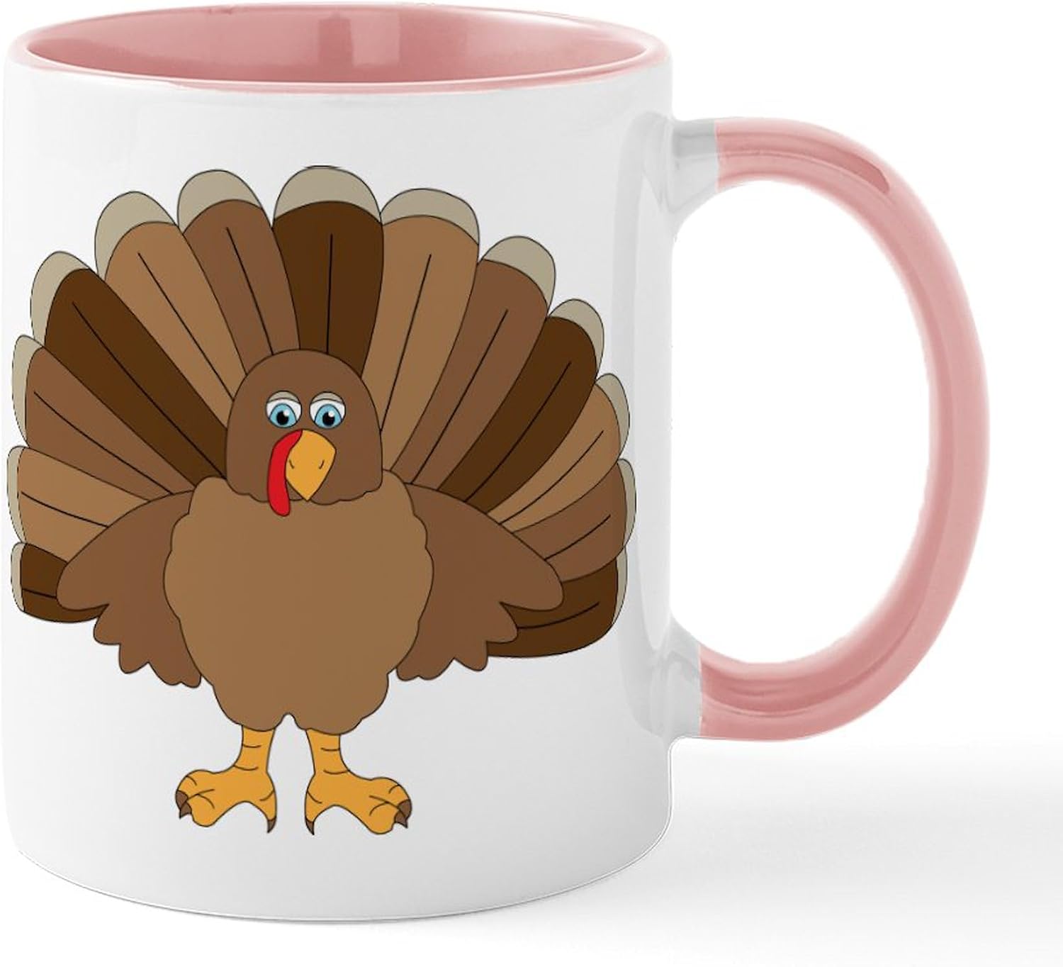 CafePress Thanksgiving Turkey Mugs 11 oz (325 ml) Ceramic Coffee Mug