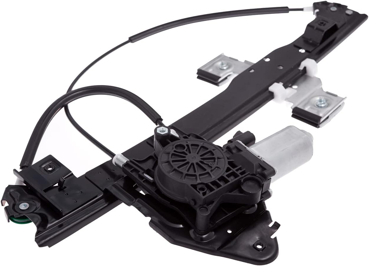 TUCAREST 741-893 Rear Right Power Window Lift Regulator w/Motor Assembly Fit For 04-07 Bu-ick Rainier /02-09 Chevy Trailblazer, G-M-C Envoy, Is-uzu Ascender [# 82177 660563 19331463] Rear Passenger Side (RH) 741-893 (Fit 04-07 Rainier Rear)