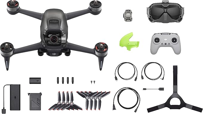 Drone DJI FPV Combo - 4K Câmera, Controle Remoto, Óculos FPV, Adulto, Avançado