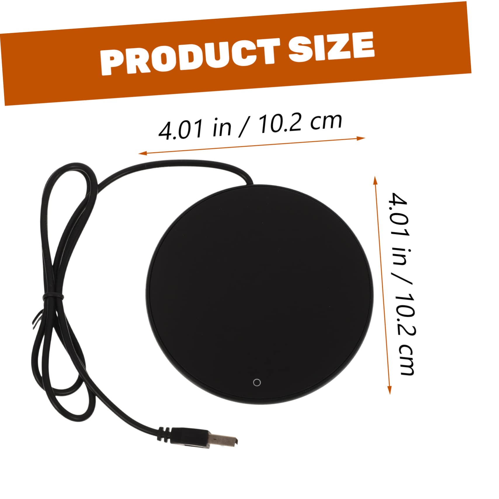 LALADEFIEE Metal Mug Warmer Coffee Mug Warmer Cup Cup Heater Milk Warmer Desk Coaster