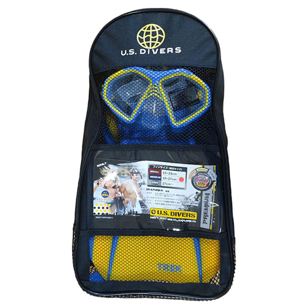 （新品・未使用）U.S Divers シュノーケルセット Amazon | シュノーケルセット 大人用 4点セット U.S.DIVERS