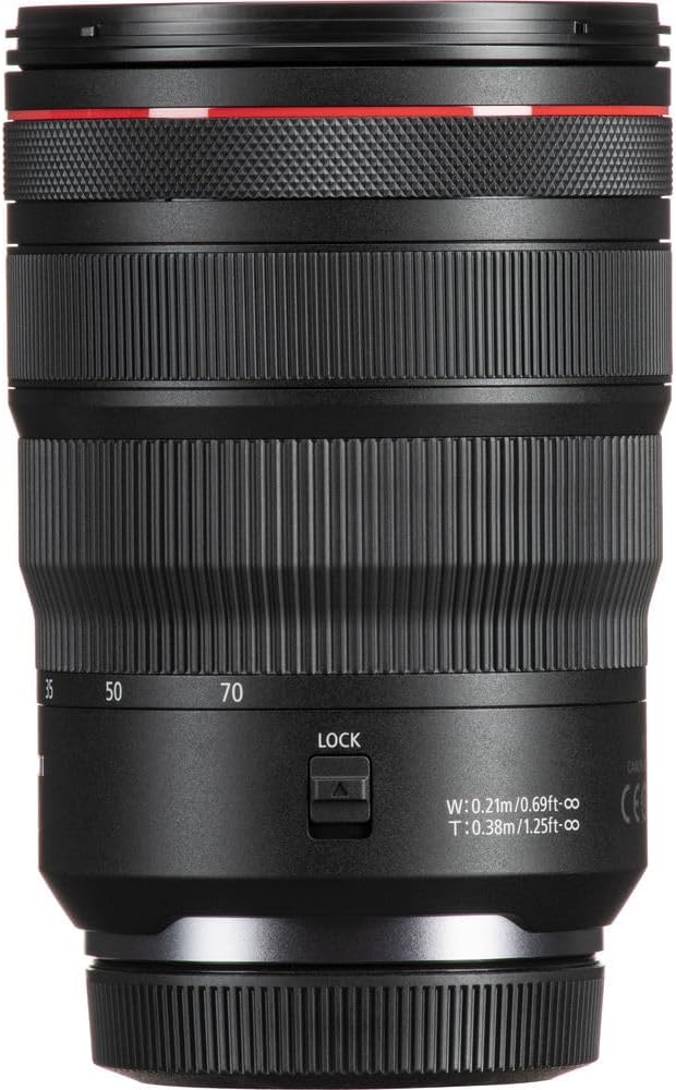 Canon RF 24-70mm f/2.8L is USM Lens (3680C002) + Filter Kit + Backpack + 64GB Card + Lens Pouch + Card Reader + Flex Tripod + Memory Wallet + Cap Keeper + Cleaning Kit + Hand Strap + More