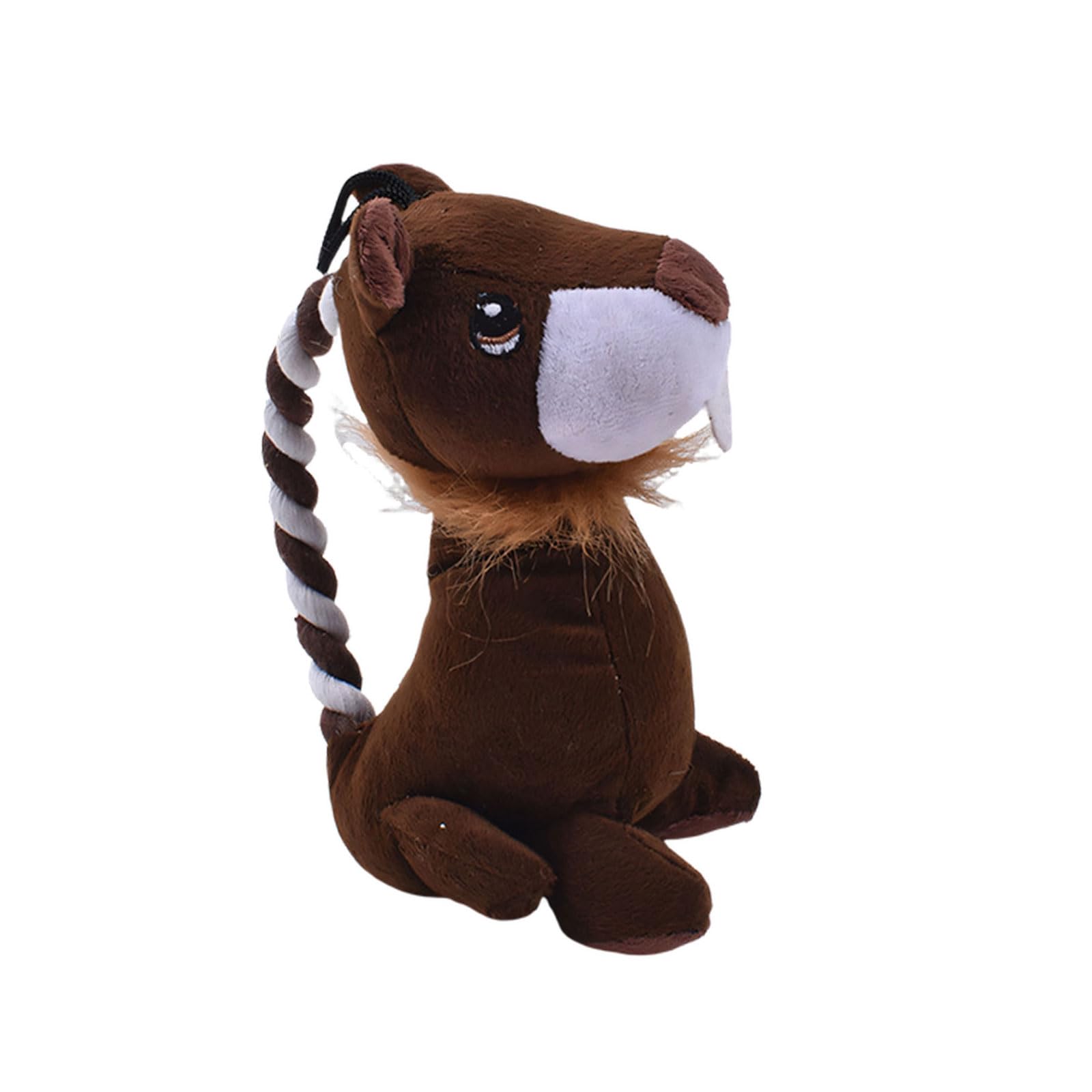 LUCKGONI Dog Chew Toy With Soft Plushes And Rope For Aggressive Chewers Interactive Play And Teeth