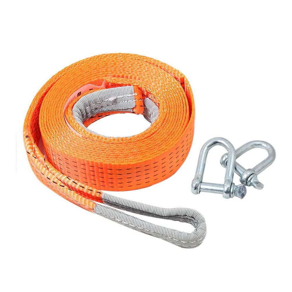 Corde de remorque tout-terrain pour voiture en panne et dépannage d'urgence