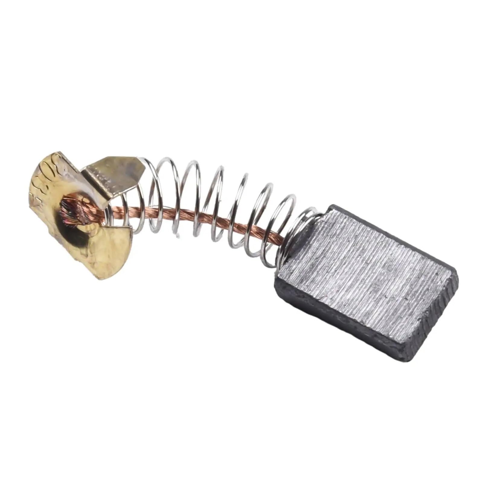 Cepillo Discos abrasivos 60 piezas de 10 tamaños de escobillas de carbón for motor eléctrico, repuesto de taladro percutor eléctrico, cepillo de grafito for amoladoras angulares, herramienta eléctrica