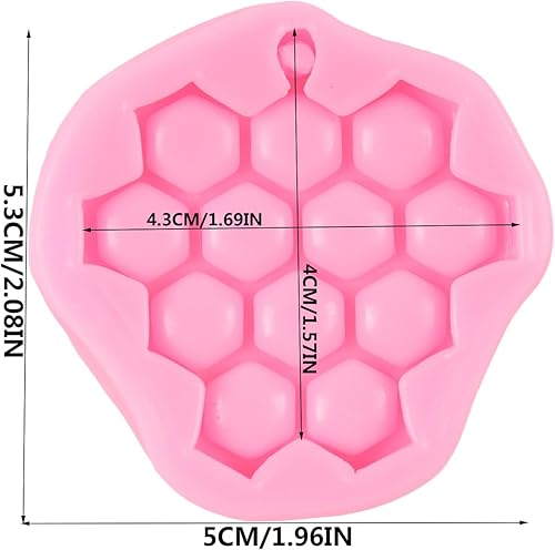 Miniatura 2 de Molde de silicona para colmena de panal, molde de silicona para decoración de pasteles de chocolate, decoración de cupcakes, caramelo de azúcar,