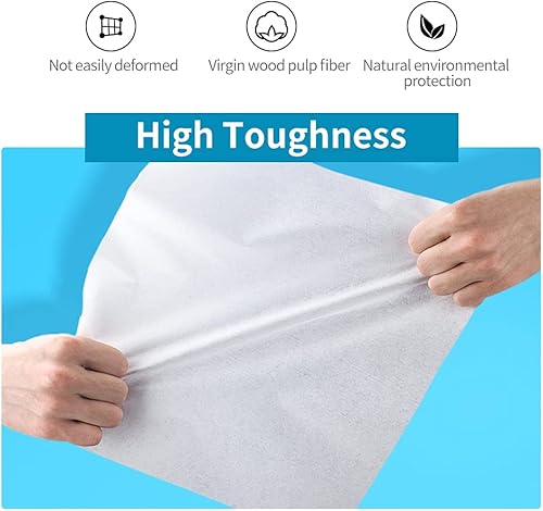 Miniatura 4 de Papel de revestimiento para jaula de pájaros, 100 hojas de 12.2 x 10 pulgadas, forros no tejidos para jaula de pájaros, 4 tamaños para elegir, papel