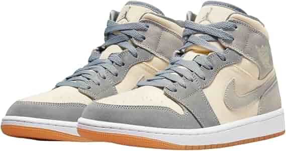 ナイキ エアジョーダン1 ミッドSEココナッツミルク/パーティクルグレー 楽天市場】NIKE AIR JORDAN 1 MID SE coconut milk/coconut milk