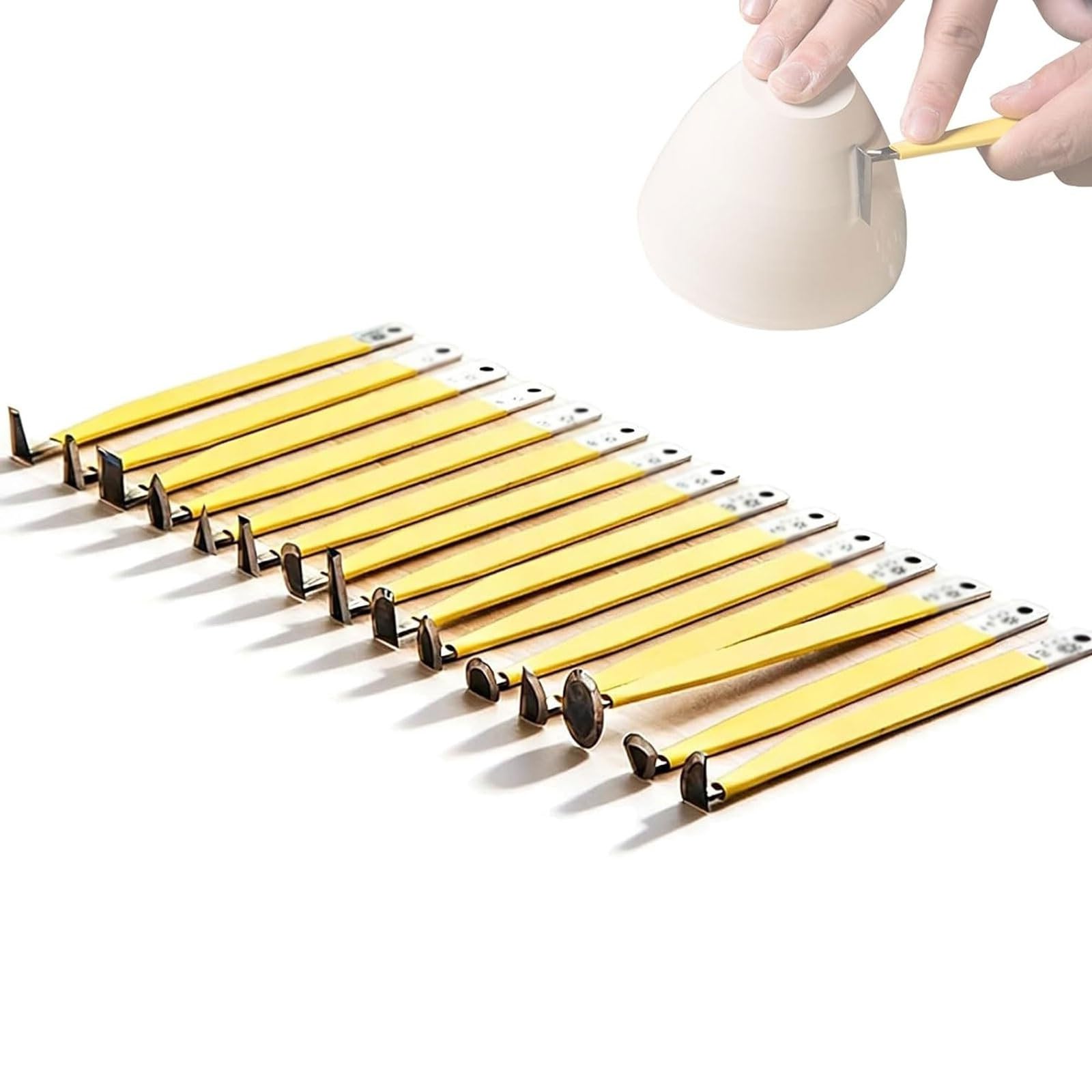 Outils de modélisation pour sculpter l'argile sans bavure