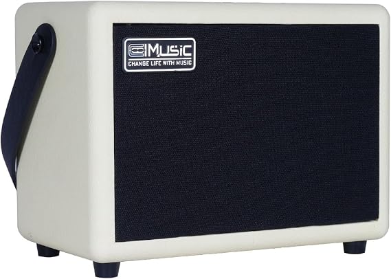 COOLMUSIC Unique 10G 10W Wireless Electric Guitar Amplifier with Wireless connectivity, Distortion Effects, Portable Practice Amp for Home and Music Party