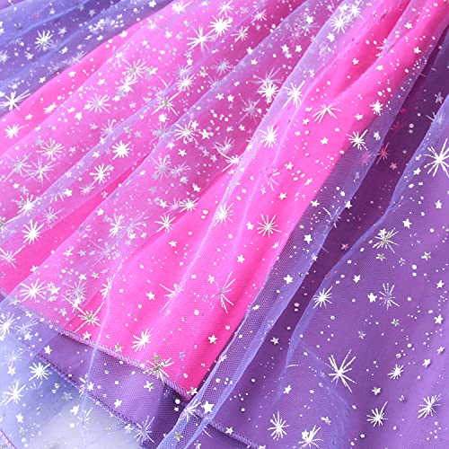 Vestido de princesa Rapunzel para niñas disfraz cosplay miniatura 5