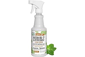 Mighty Mint Neem Oil & Peppermint Cold-Pressed, Natural Plant Spray