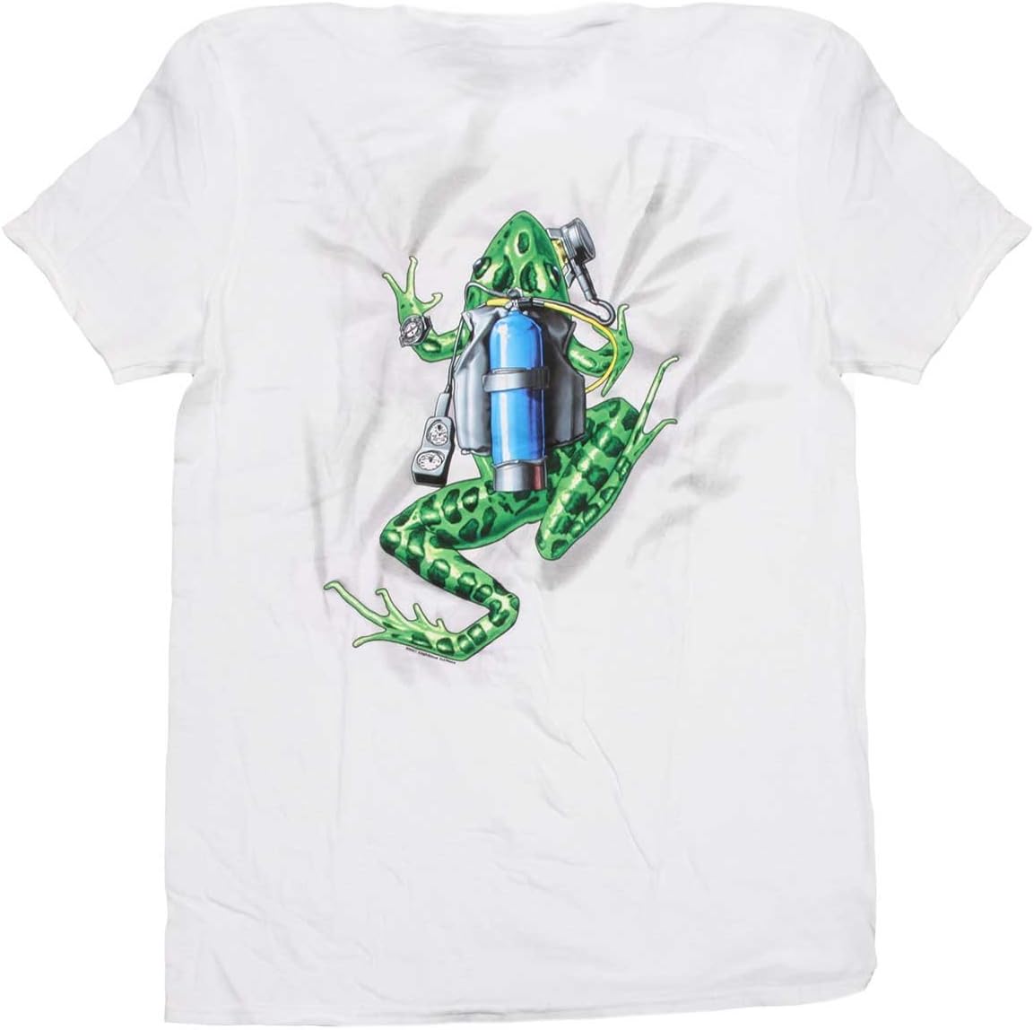 Amphibious OutfittersScuba Frog Tee Shirt-White-M
