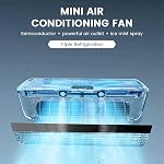 Small Mini Split Air-Conditioner, Ductless AC Unit, Wall Mounted No Window AC with Remote Control, 3 Speed Portable Compact Cooling System for Kitchen Bedroom Small Space Home Office (White)