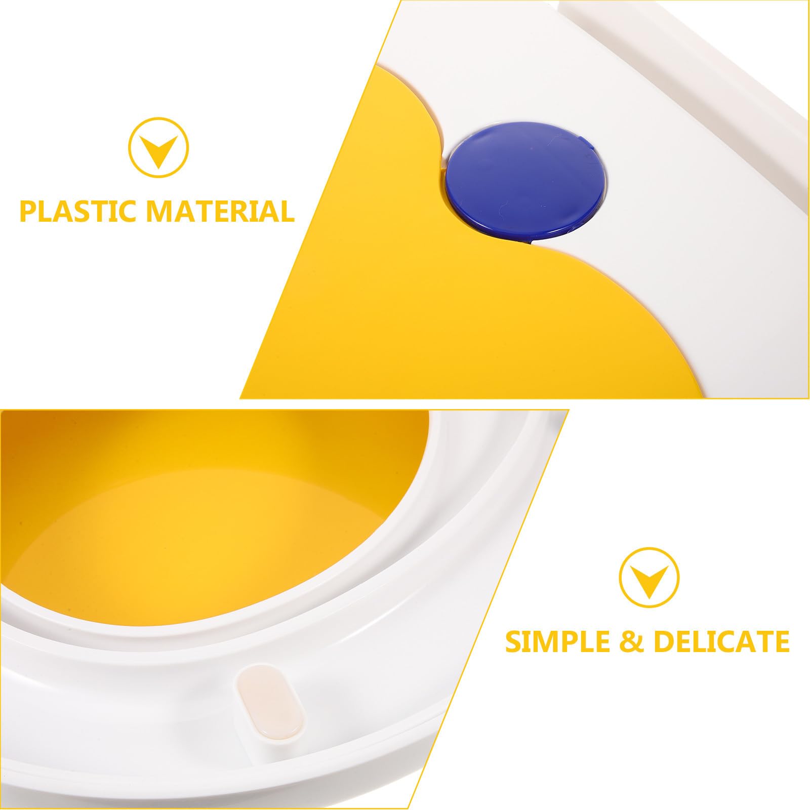 Tavoletta Wc a Forma U, Pp, Installazione Stabile