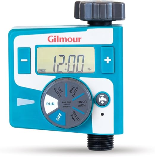 Gilmour Single Outlet Electronic Water Timer Patio, Lawn