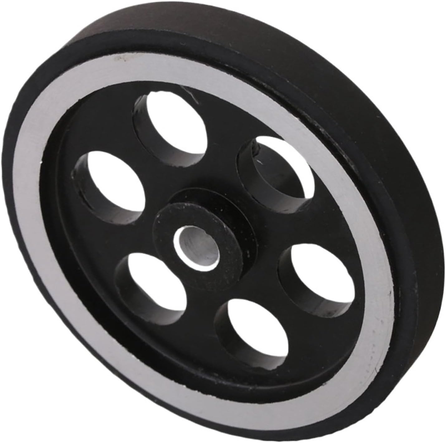 A20F-200X6mm Industrial Aluminum Rubber Measuring Rotary Encoder Meter Wheel