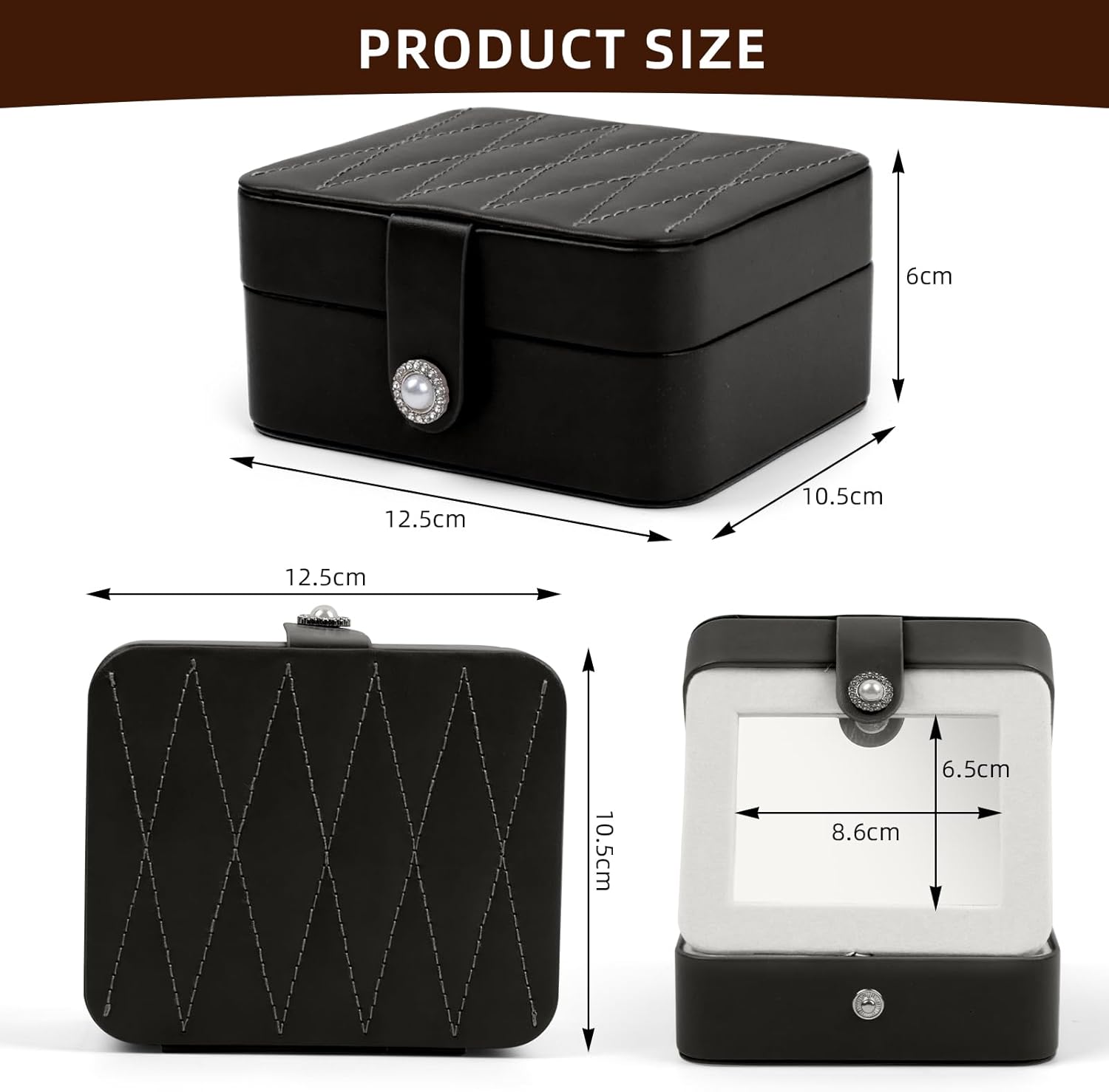 Joyero Mini Espejo Portátil YD001 2 61VdBbtTTIL. AC SL1500