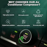 Vista 7 de NOTUDE Compresor de CA con embrague para aire acondicionado CR-V 2.4L 2002-2006 CO 10663AC 38870PNB006 aire acondicionado Compresor Polea ranuras 7