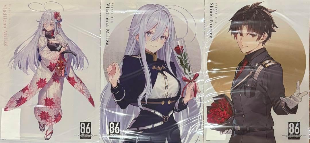 86 エイティシックス クリアポスター19枚 くじ