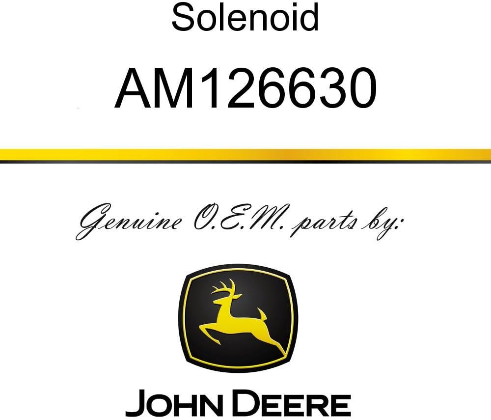 John Deere Original Equipment Solenoid #AM126630