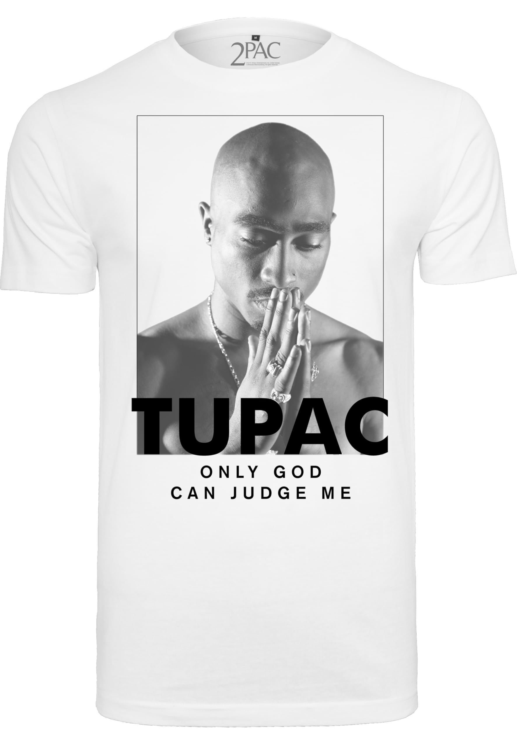 Mister Tee Men's 2Pac Prayer Tee T-Shirt