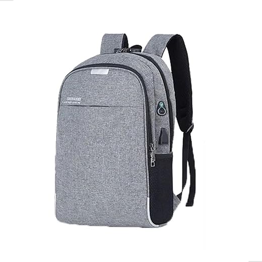 Mochila Executiva Antifurto com Porta USB e Saída para Fone – Impermeável, Cadeado com Senha, Alças Acolchoadas, Bolso Refletivo e Compartimento para Notebook de até 15,6