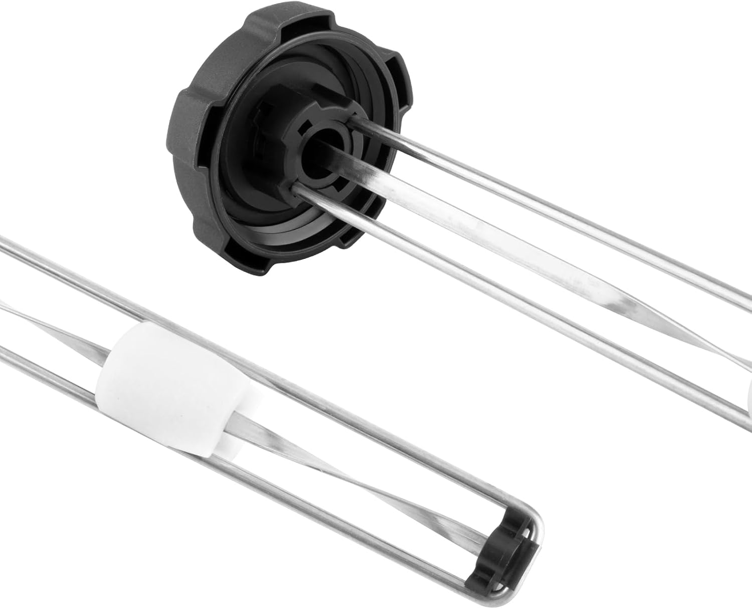 അടിവശം view of the JAVIK Gas Cap Fuel Gauge showing the sealing mechanism