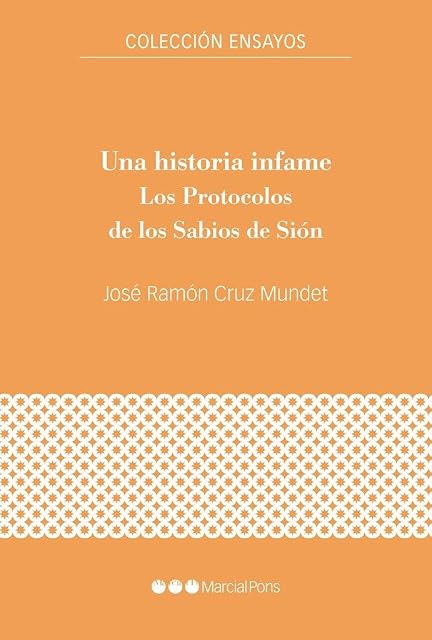 Portada de Una Historia Infame: Los Protocolos de los Sabios de Sion