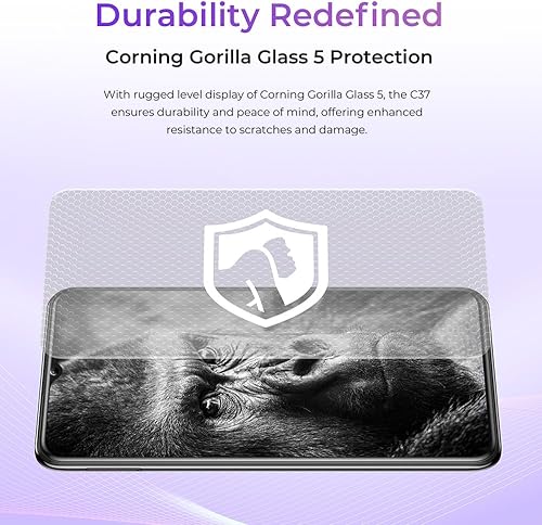 Miniatura 8 de OUKITEL Teléfono inteligente C37, 24 GB de RAM+256 GB de ROM, pantalla FHD+ 60Hz de 6.6 pulgadas, cámara de 48 MP+32 MP, 5150 mAh, Octa-Core,