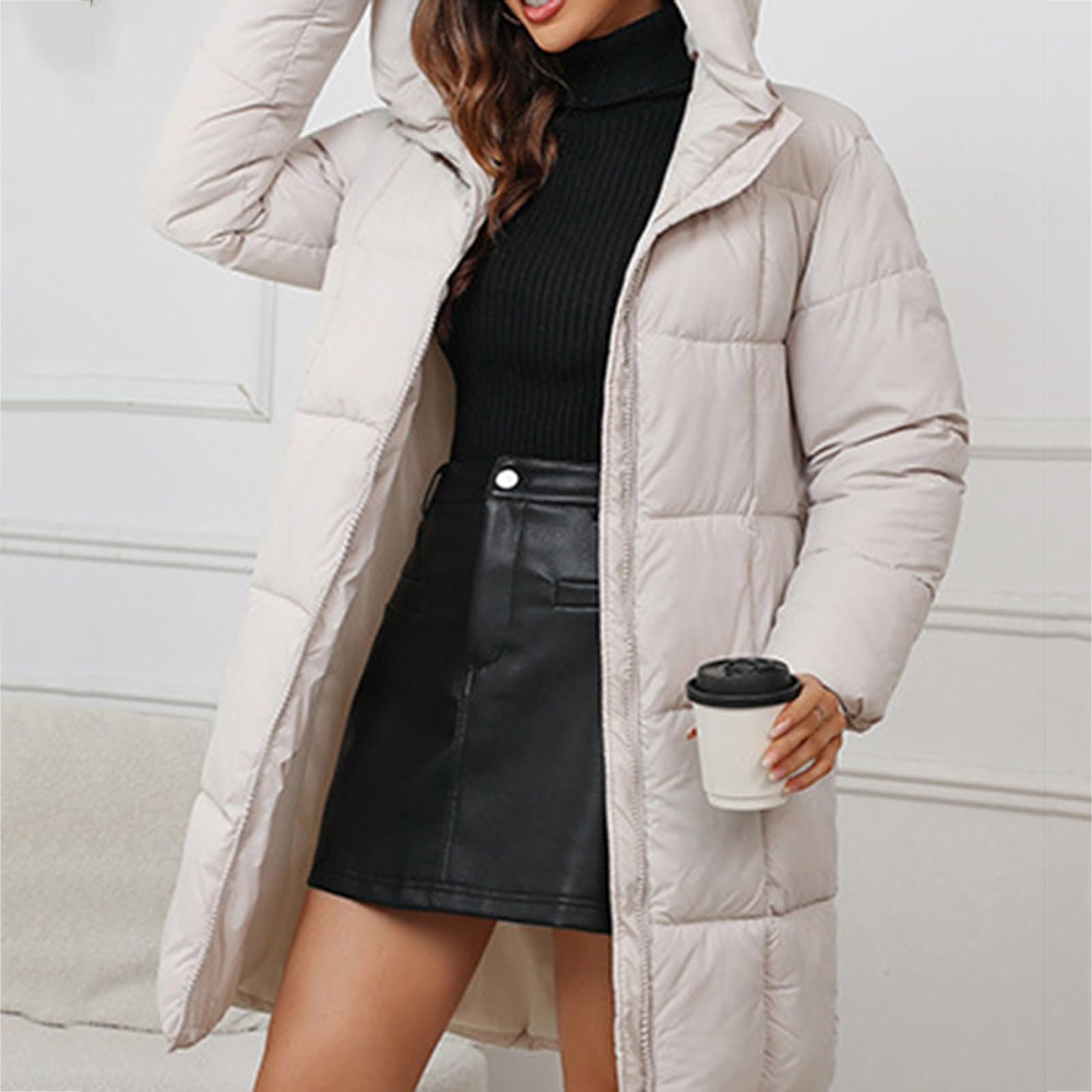 Cocila Enfermera Apuros Suéter sin mangas con capucha para mujer, chaleco, blusa, camisa, abrigo, sudadera Plumas Ligero Chaquetones De Mujer Invierno Abrigo Plumas Entallado Mujer