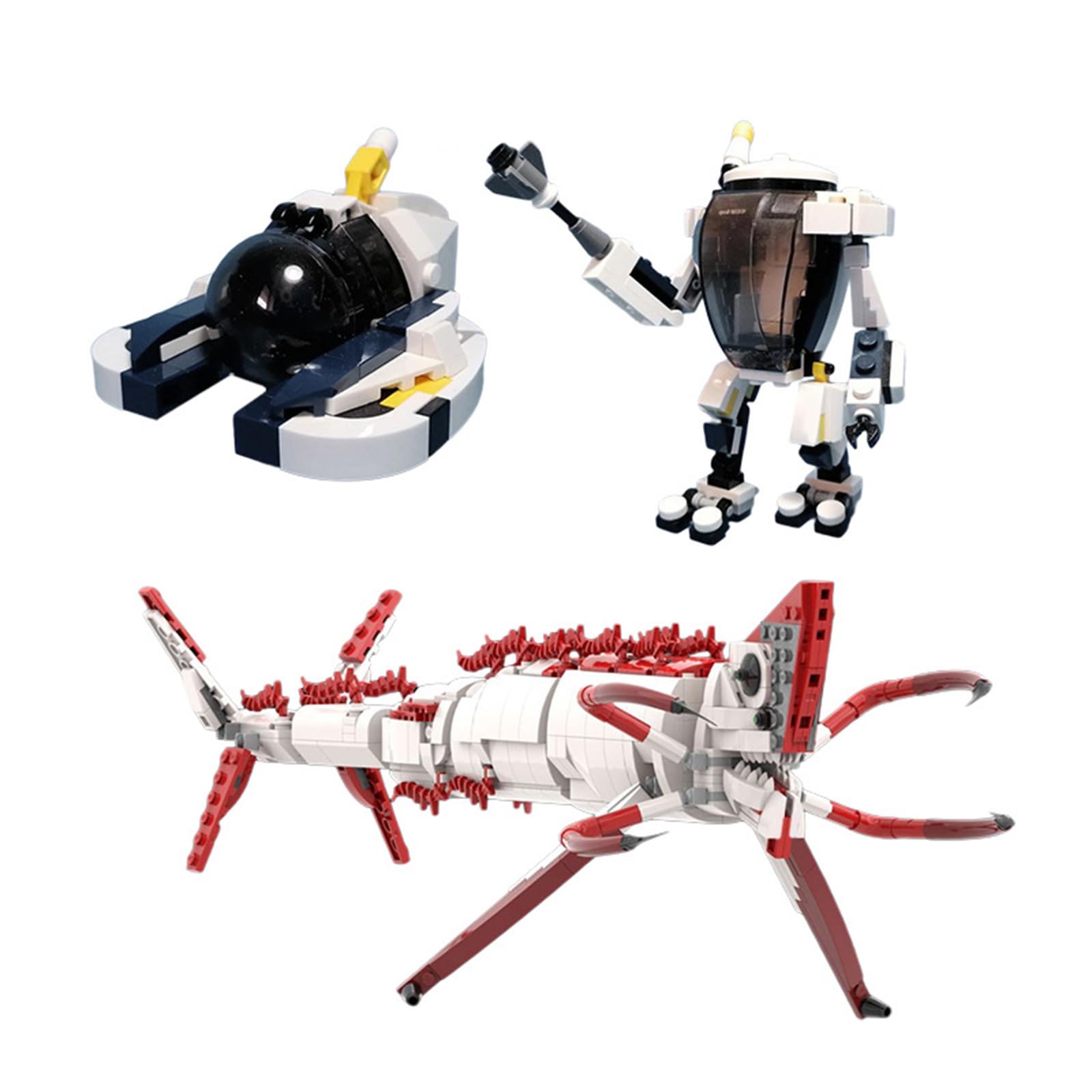 Amazon.com: CYSNATU Subnautica Building Block Set, Waterworld