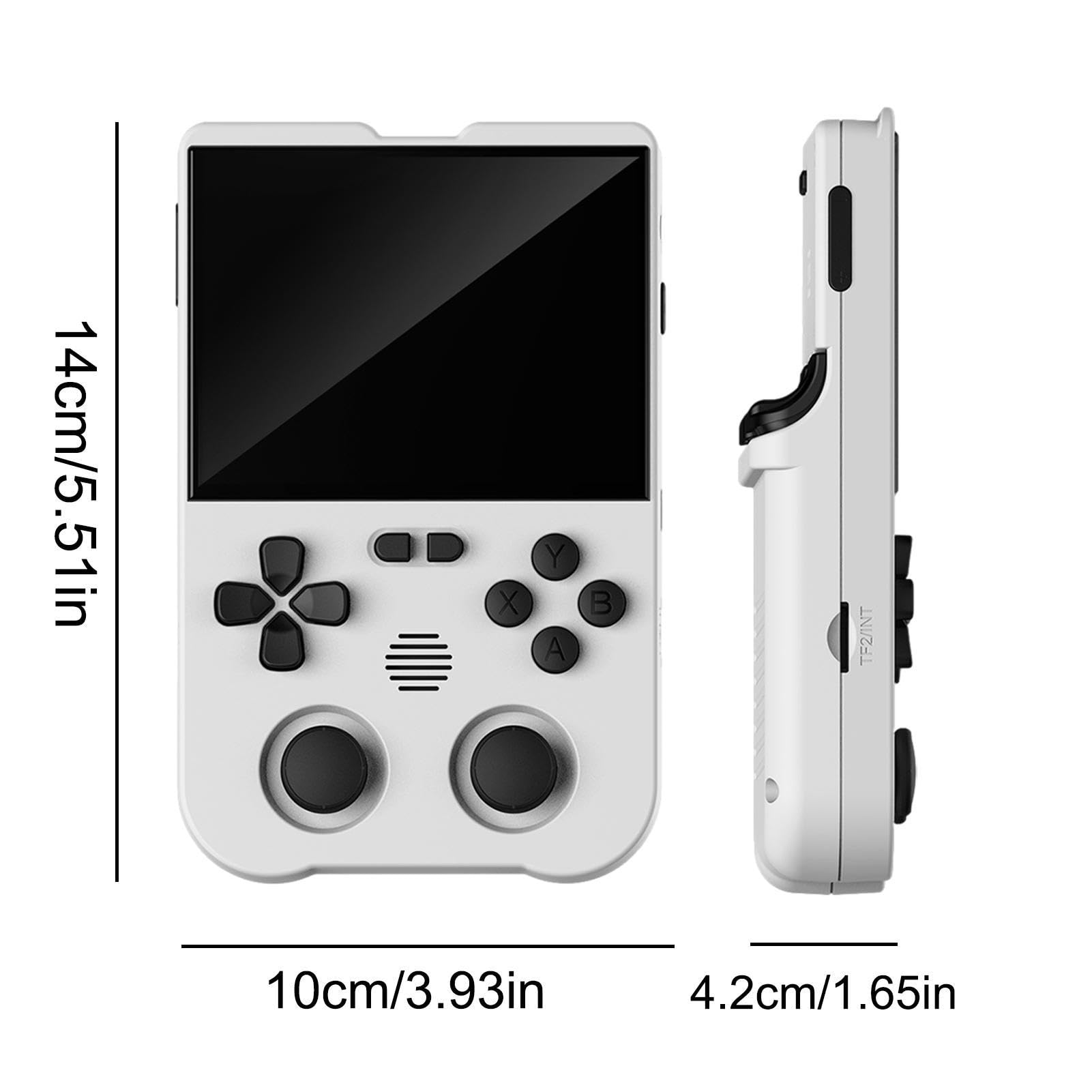 Retro Handheld - Gry podręczne z baterią 3000 mAh, konsola do gier wideo, ekran dotykowy 3,5", konsole do gier, obsługuje wiele emulatorów Fassme