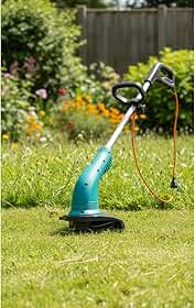Aparador Grama Elétrico 1500W Cabo Regulável Jardim Perfeito